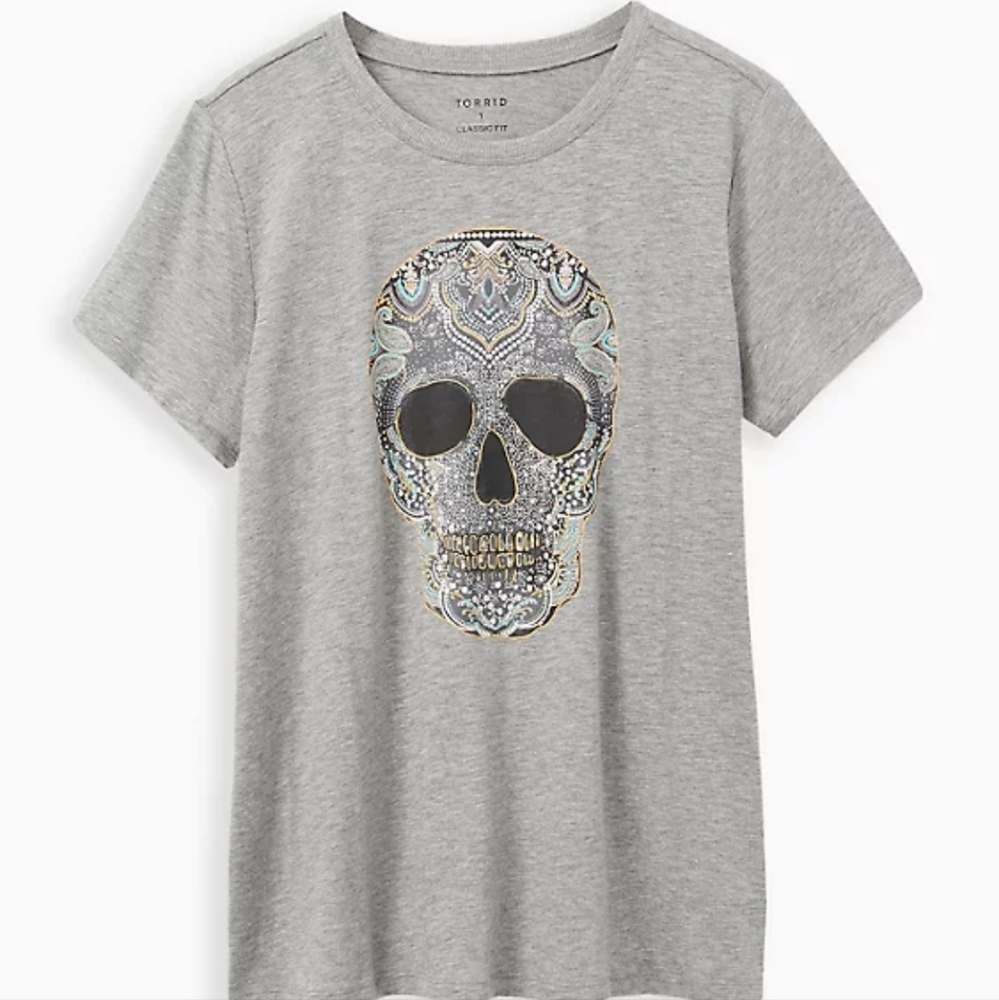 Torrid Skull Vintage Tee